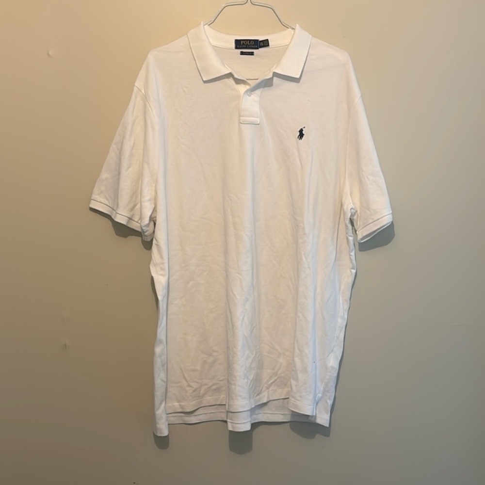 Polo by Ralph Lauren Men's White Polo Shirt